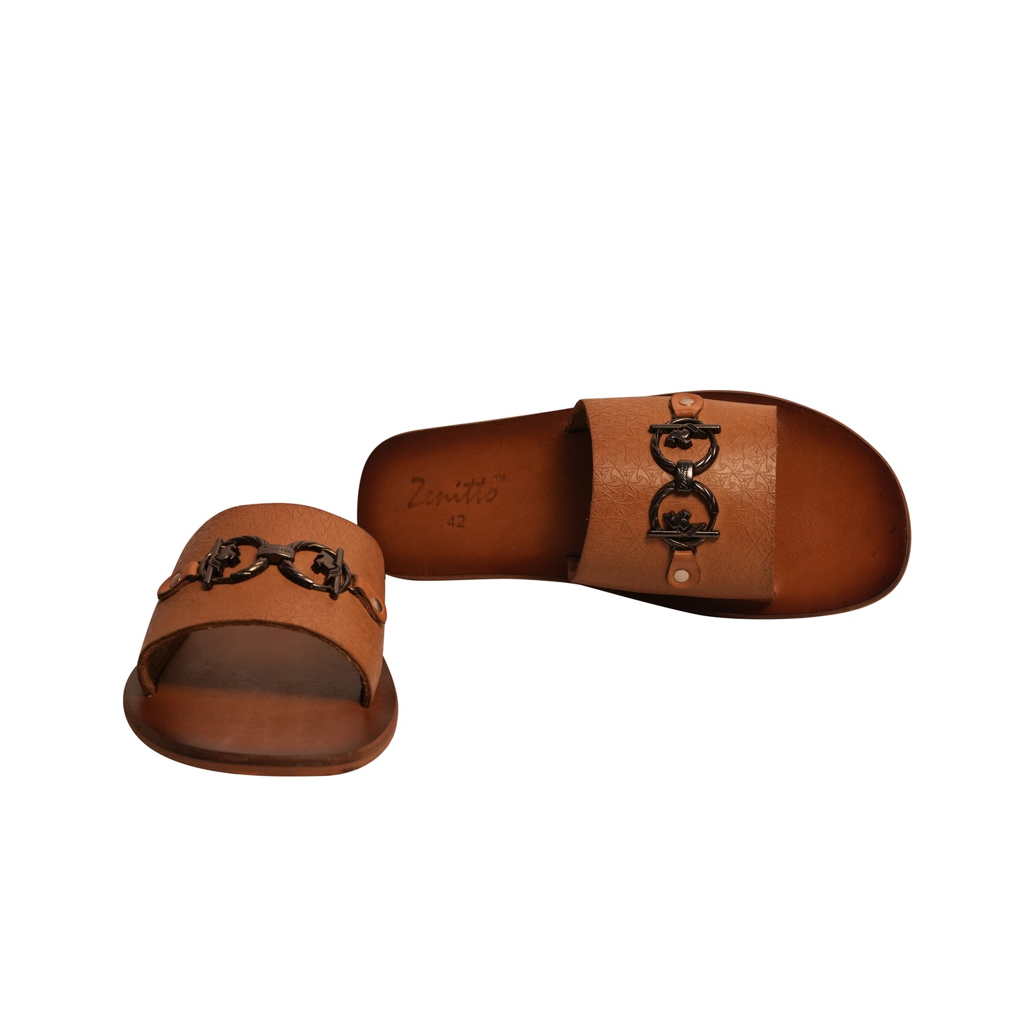 Zenitto Leather Flip Flops