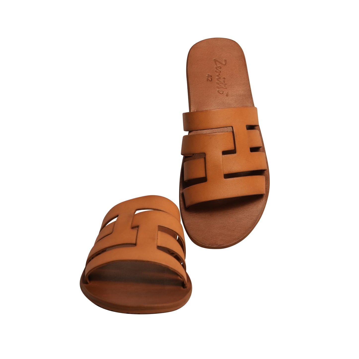 Zenitto Leather Flip Flops