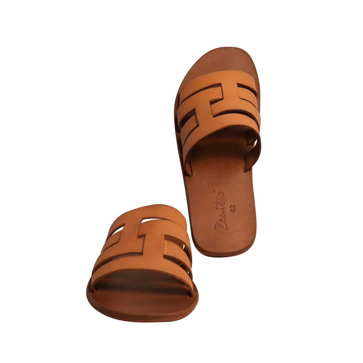 Zenitto Leather Flip Flops