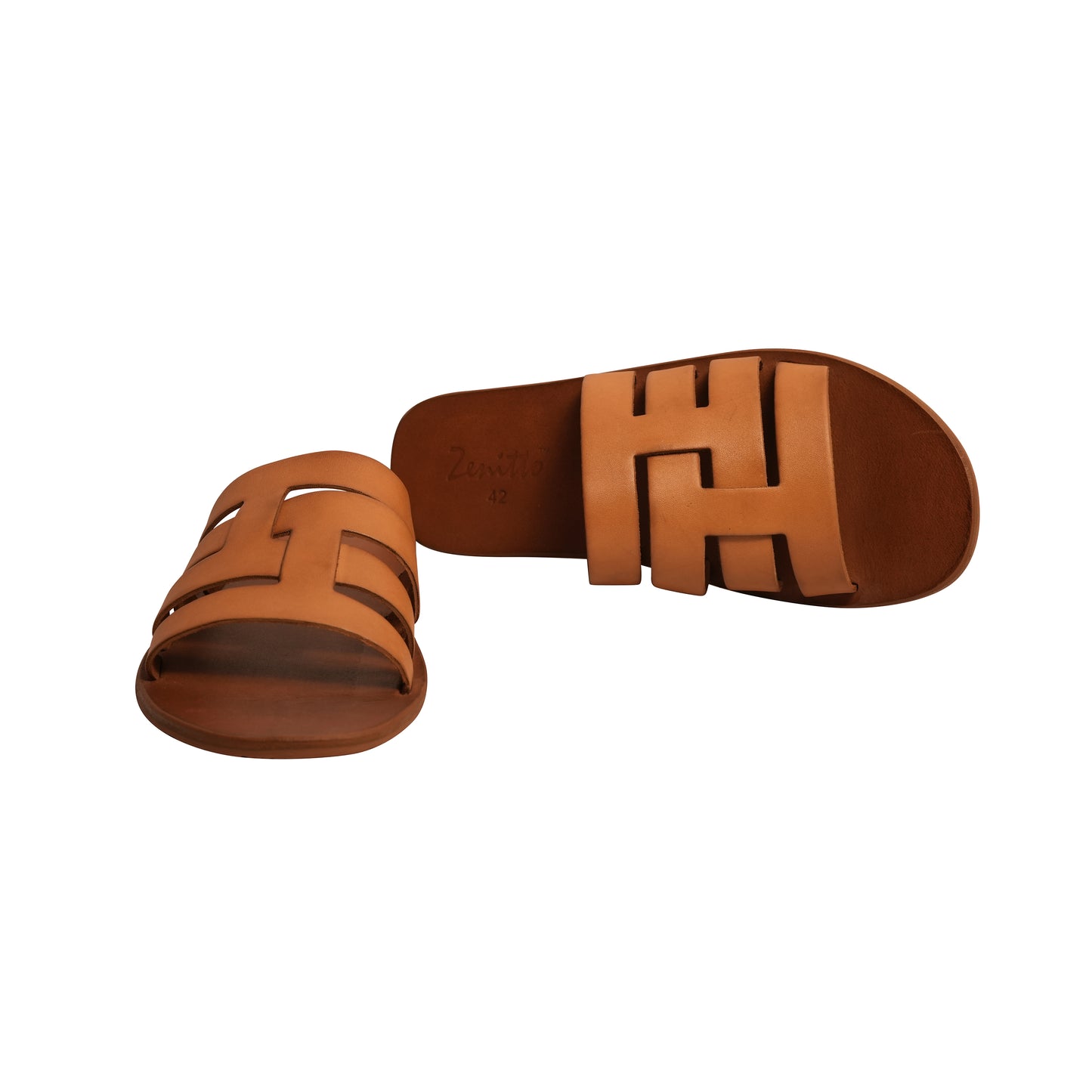 Zenitto Leather Flip Flops
