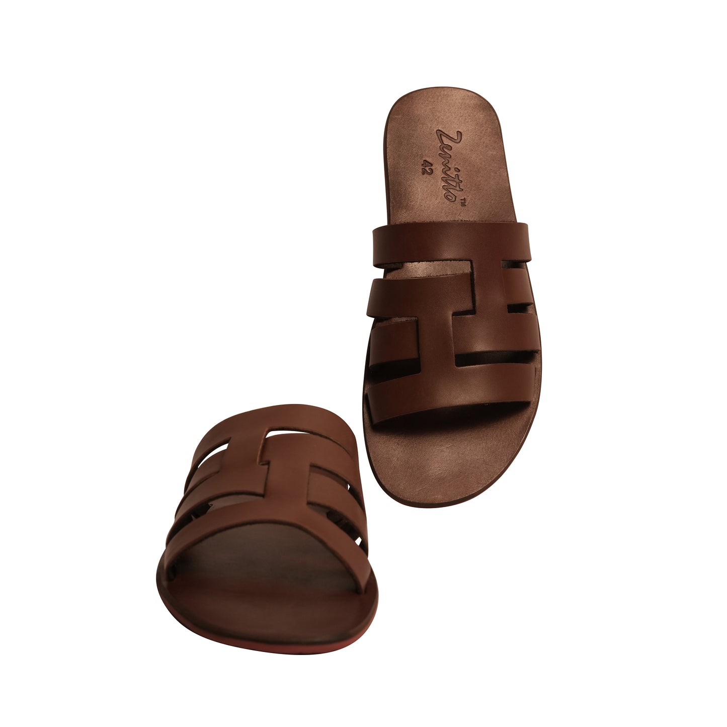 Zenitto Leather Flip Flops