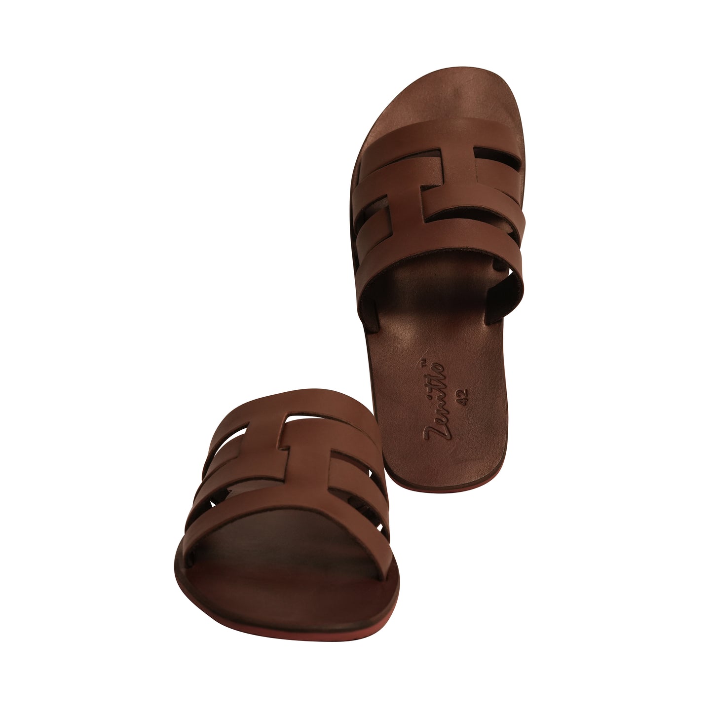 Zenitto Leather Flip Flops