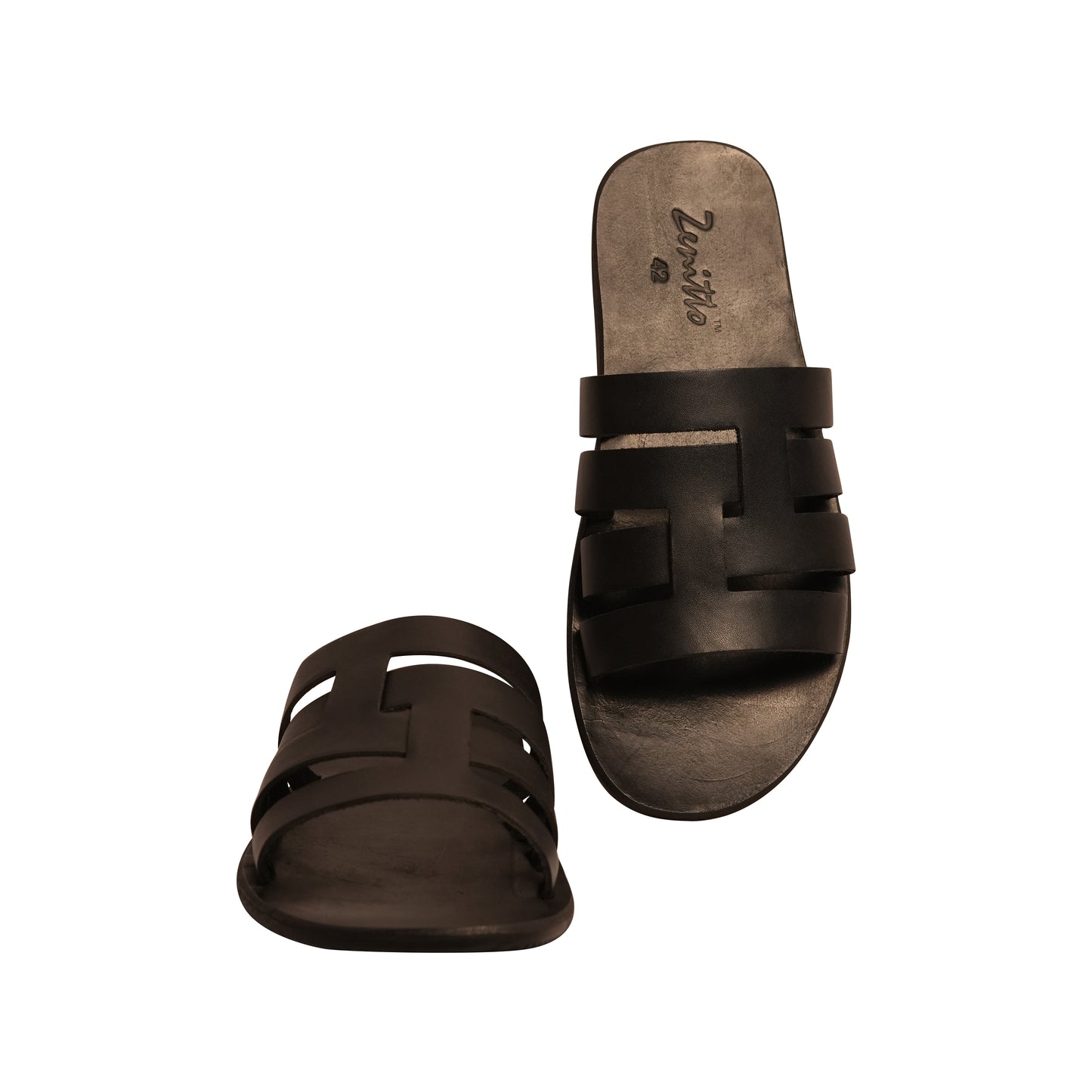 Zenitto Leather Flip Flops