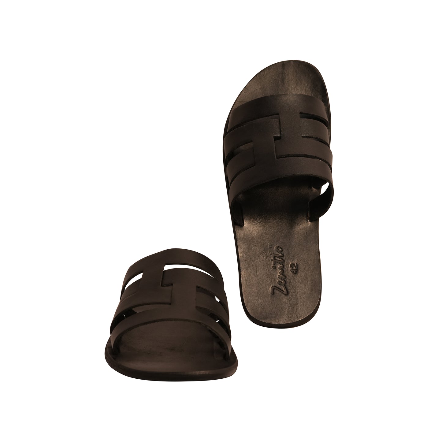 Zenitto Leather Flip Flops