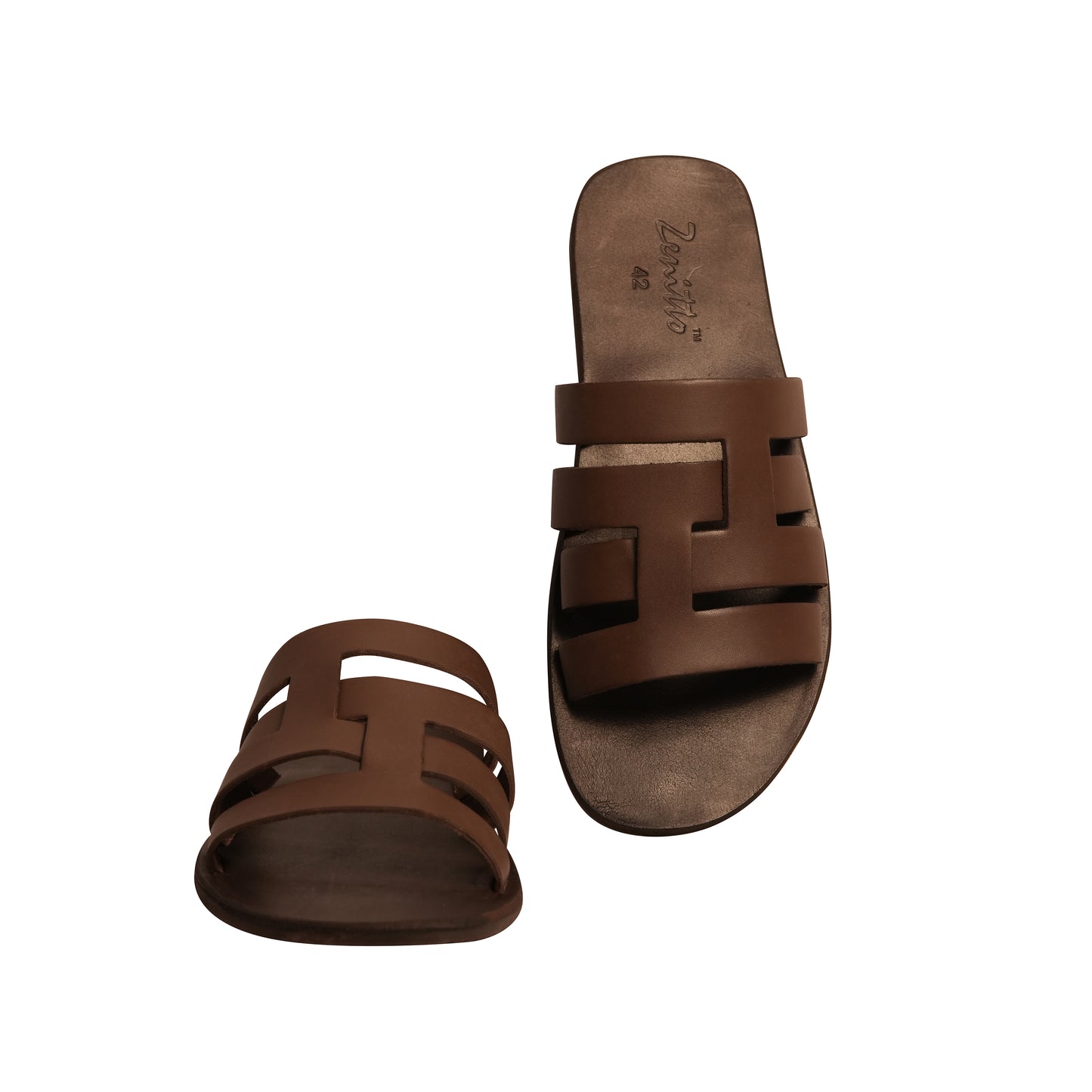 Zenitto Leather Flip Flops