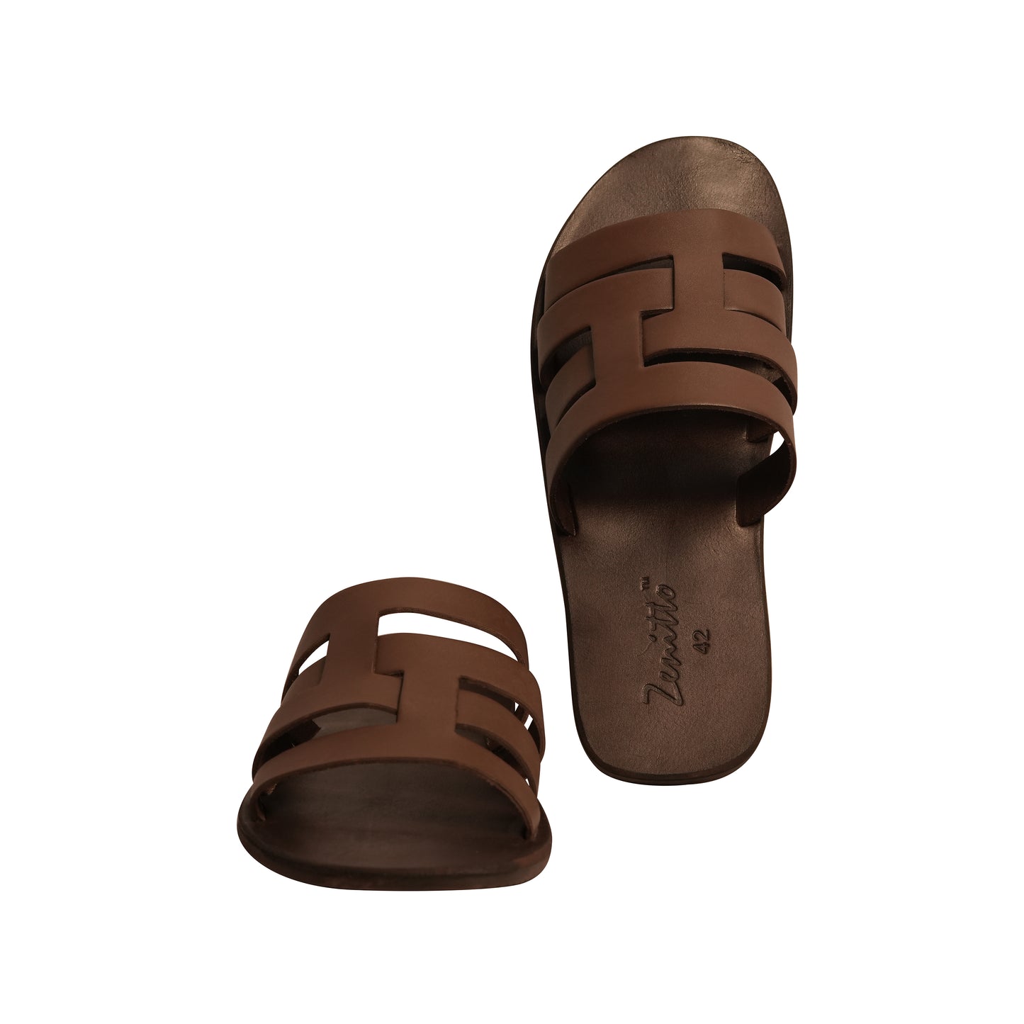 Zenitto Leather Flip Flops