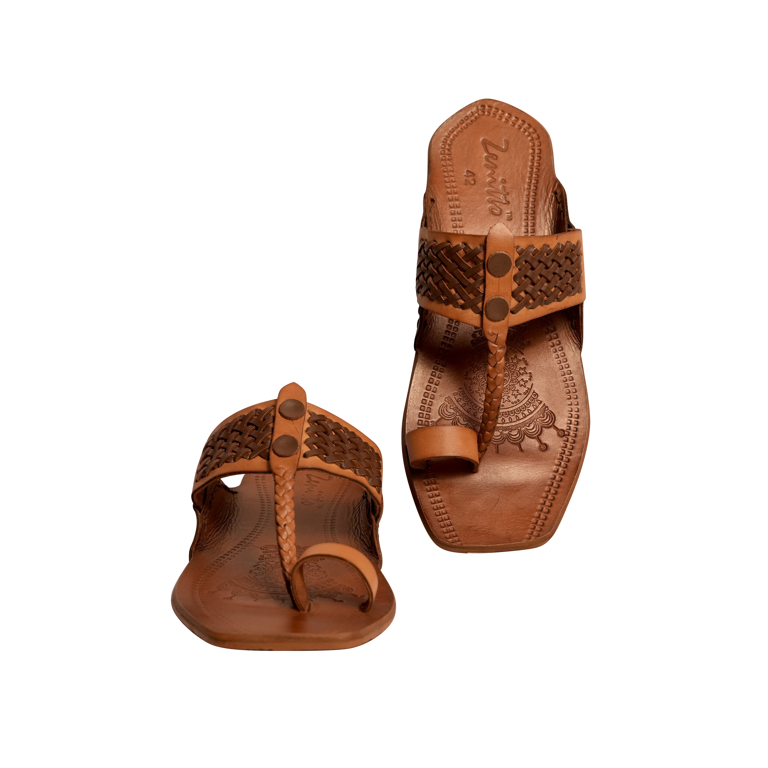 Zenitto Leather Kolhapuri – ZENITTO - Main Image